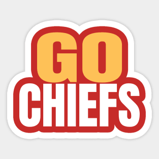 Go Chiefs Sticker